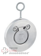 Обратный клапан однодисковый нержавеющий межфланцевый, Lotar 4" (DN100)  AISI304 (CF8)  LTR-TS0А/4