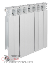 Радиатор TENRAD алюминиевый 500/80/8