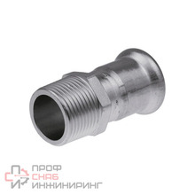 Соединитель с наружной резьбой KAN-Therm Inox - 15xR1/2 press