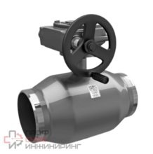 Кран шаровой LD сварка/сварка с редуктором Ду300 Ру16