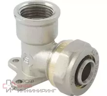 Угольник с креплением обжимной (в.р.) 20x1/2" ALTSTREAM