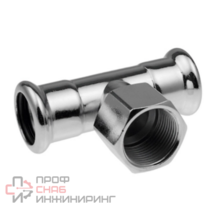 Тройник с внутренней резьбой KAN-Therm press Steel - 18xRp1/2x18 C1418