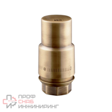 Термостатическая головка с жидкостным датчиком SR Rubinetterie Domus M30 x 1,5 бронза
