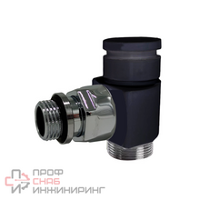 Угловой запорный клапан SR Rubinetterie Prestige & Minimal 1/2" x 24/19, чёрный матовый