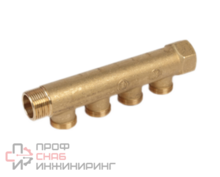 Сантехнический коллектор Giacomini 3/4" x 1/2" /3