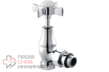 Клапан SR Rubinetterie Victoria угловой для радиатора 1/2 хром