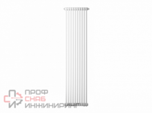 Радиатор труб. Zehnder Charleston 2200, 12 сек.1/2 ниж.подк. RAL9016 (кроншт.в компл)