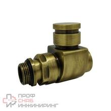 Вентиль запорный SR Rubinetterie прямой серия "Prestige & Minimal" 1/2", цвет бронза