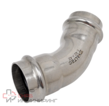 Фитинг Valtec из нержавеющей стали – пресс-угольник 45°