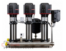 Установка повышения давления Vandjord Hydro-ME 3 CRVE 3-3A G1-B-R-50-16-A