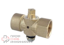 Кран для манометра 3-ходовой латунь SantechSystems 11б18б� (у) G1/2"-М20х1,5