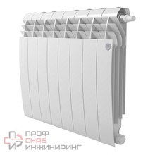 Радиатор биметаллический Royal Thermo BiLiner 500VR Bianco Traffico 8 секций