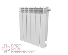 Радиатор секционный Uni-fitt C 500/100 6 секций, нижнее подключение