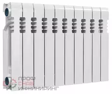 Радиатор чугунный Ogint 300 10 секций Qну=840 Вт
