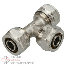 Тройник AQUALINK обжим. 20х16х20