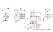 Насос Grundfos UPS80-120 F 3x400-415V PN6