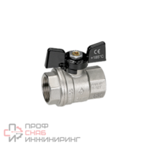 BUGATTI Oregon 302 Кран шаровой 3/4 ВВ, алюминиевая бабочка, шт.