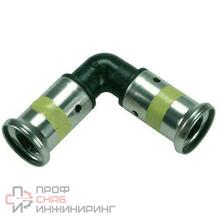 Угольник 90° 16-16, Henco PKG, 1, пресс-пресс, PVDF, газ