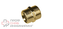 Ниппель Henco обжимной латунный с резьбой под «евроконус» НР