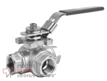 Кран шаровой 1-1/4" 3WAYL316-PPM032