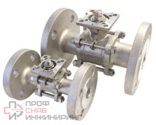 Шаровой кран Kipvalve V158F60, DN80 V158F60-080-SS-02-01