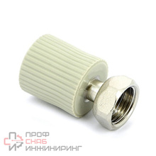 Муфта ВР 20х1/2" с накидной гайкой FV-plast