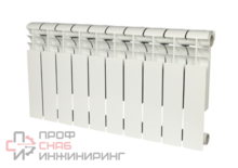 Радиатор биметаллический ROMMER Profi BM 350 BI350-80-80-130 10 секций RAL9016 86632