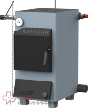 Котел твердотопливный СТЭН КАРАКАН ТПЭ3 10 дрова, уголь, длина дров до 40 см варочная плита
