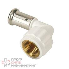 Угольник 90° 32-1", Henco PKW, 6, пресс-резьба, вн., PVDF