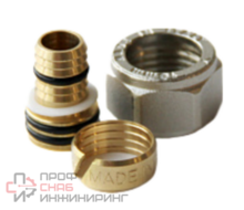 Переход ProAqua на плоское соединение компресс. 16х1/2",