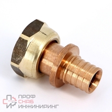 Муфта В 25х3/4' RX+ бронза с накидной гайкой надвиж REHAU