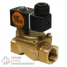 Клапан соленоидный Kipvalve WTR224B-2020-N-SS-NO
