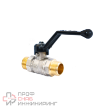 Кран шаровой Frap 3/4" x 3/4" НР-НР со стальной рукояткой