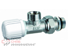 Вентиль термостатический угловой с горизонтальной буксой FAR 1/2" М24х19, EPDM