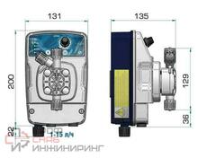 Насос eONE BASIC 5-7 100/250V PVDF TFE/P
