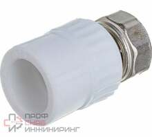 Муфта VALFEX PPR комб. с накидной гайкой Ø-25х3/4" (20/100)