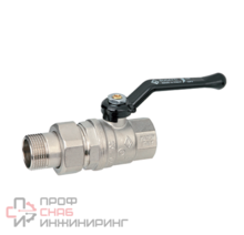 BUGATTI Oregon 320 Кран шаровой 1 1/4 НВ, с разъемным соединением, алюминиевый рычаг, шт.