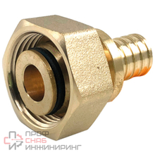 Соединитель аксиальный IVANCI с накидной гайкой "Евроконус" 20х3/4 IVC.109205.N.04