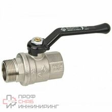 Шаровой латунный кран Bugatti НР-ВР полнопроходной, с рукояткой, Ду 15-50 Ру 25-64 серии 305 Oregon
