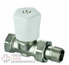 Клапан радиаторный ручной Mikrotherm F проходной Rp 3/4' x R 3/4' DN 20 Kvs = 2.66 м3/ч