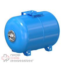 Гидроаккумулятор KRATS 100л ножки S площадка горизонтальный штуцер 1"