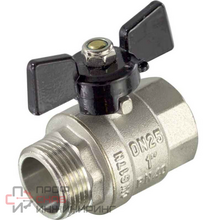 Кран шаровой 3/4 гш бабочка усиленный TIM