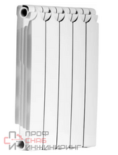 Радиатор отопления Теплоприбор биметалл 500/90 5 секций BR1-500/05