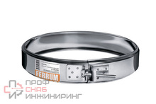 Хомут обжимной Ferrum (430/0,5 мм) Ф200 (для трубы)