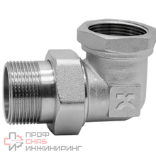 Муфта/американка IVANCI 3/4"ВР-НР угловая ник. IVC.104098.N.04