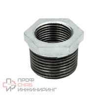 Футорка Fittex PLUS чугун оцинкованная Ду50х32 (2"х1 1/4") р/м