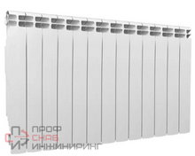 Радиатор отопления Теплоприбор AR1-500/15 алюминиевый, с межосевым расстоянием 500мм, 15 секций
