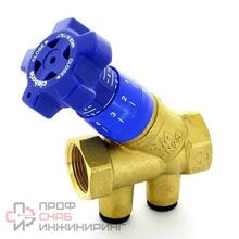 Клапан балансировочный ручной Cimberio 787OT/2R 1" BB без измерительных ниппелей