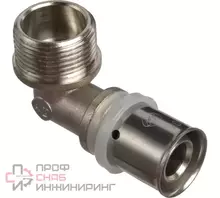 Угольник пресс Altstream 20х3/4" НР