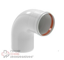 Отвод Krats 90° 80 раструб-труба алюминий